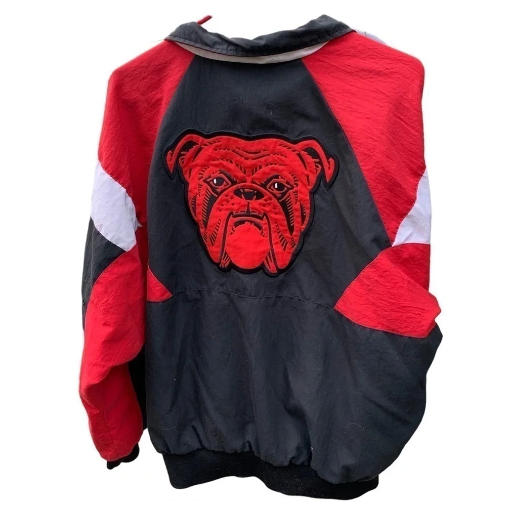 Vintage Red Dog Racing Windbreaker Jacket Four Seasons Made in USA Men’s XL